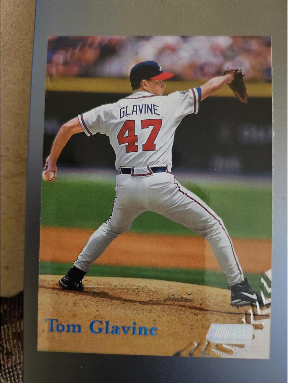 Tom Glavine 1998 Stadium Club #127 - HOF Atlanta Braves - Picture 1 of 2